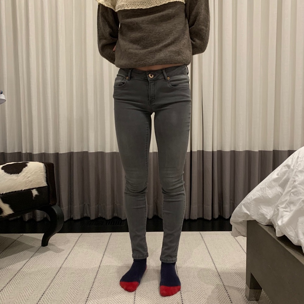 Grey Massimo Dutto Skinny Jeans